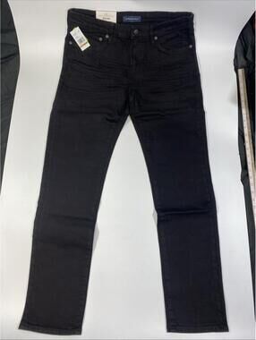 Aeropostale Men's Slim Straight Jeans Black Size 33x34 NWT New With Tags